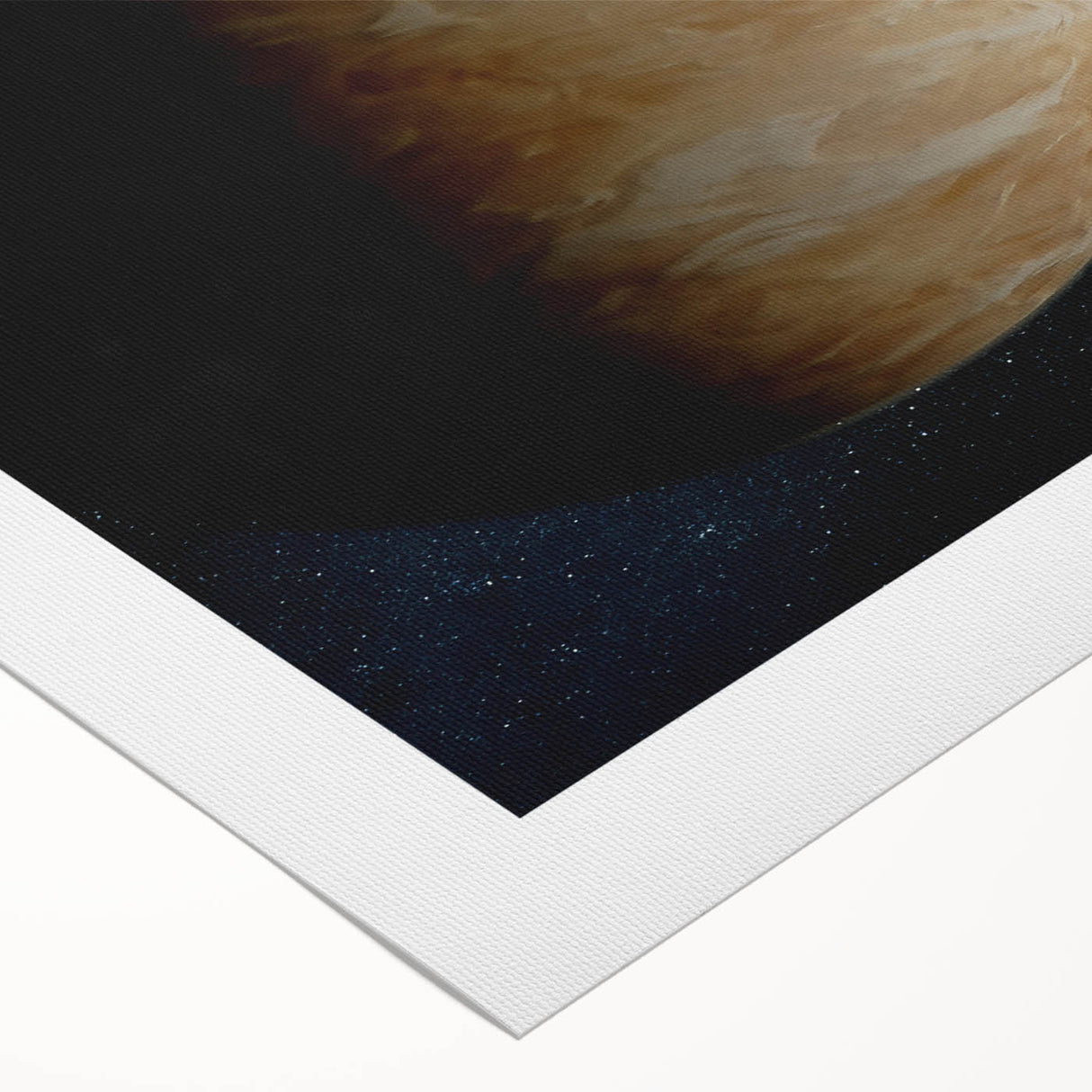 Planetary Sunrise Space Art - Cosmic Wall Decor for Astronomy Lovers
