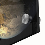 Earth-Like Exoplanet Art - Space-Themed Wall Decor for Cosmic Lovers