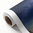 Milky Way Over Desert Monuments Art - Cosmic Night Sky Wall Decor