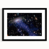 Starry Galaxy Cluster Art - Cosmic Stellar Wall Decor for Space Lovers