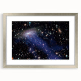 Starry Galaxy Cluster Art - Cosmic Stellar Wall Decor for Space Lovers