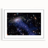 Starry Galaxy Cluster Art - Cosmic Stellar Wall Decor for Space Lovers
