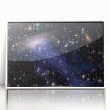 Starry Galaxy Cluster Art - Cosmic Stellar Wall Decor for Space Lovers