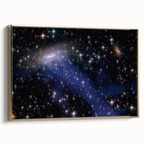 Starry Galaxy Cluster Art - Cosmic Stellar Wall Decor for Space Lovers