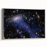 Starry Galaxy Cluster Art - Cosmic Stellar Wall Decor for Space Lovers