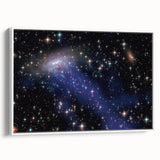 Starry Galaxy Cluster Art - Cosmic Stellar Wall Decor for Space Lovers