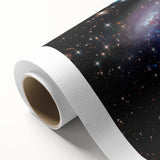 Starry Galaxy Cluster Art - Cosmic Stellar Wall Decor for Space Lovers