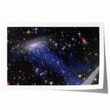 Starry Galaxy Cluster Art - Cosmic Stellar Wall Decor for Space Lovers