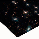 Starry Galaxy Cluster Art - Cosmic Stellar Wall Decor for Space Lovers