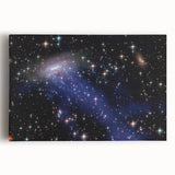 Starry Galaxy Cluster Art - Cosmic Stellar Wall Decor for Space Lovers