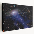 Starry Galaxy Cluster Art - Cosmic Stellar Wall Decor for Space Lovers