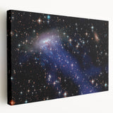 Starry Galaxy Cluster Art - Cosmic Stellar Wall Decor for Space Lovers