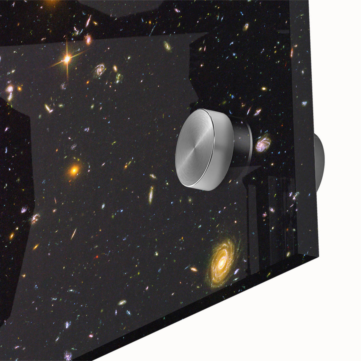 Deep Space Galaxy Cluster Art - Cosmic Starry Night Wall Decor