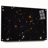 Deep Space Galaxy Cluster Art - Cosmic Starry Night Wall Decor
