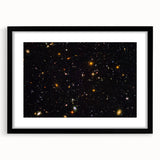 Deep Space Galaxy Cluster Art - Cosmic Starry Night Wall Decor