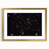 Deep Space Galaxy Cluster Art - Cosmic Starry Night Wall Decor