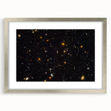 Deep Space Galaxy Cluster Art - Cosmic Starry Night Wall Decor