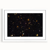 Deep Space Galaxy Cluster Art - Cosmic Starry Night Wall Decor