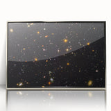 Deep Space Galaxy Cluster Art - Cosmic Starry Night Wall Decor
