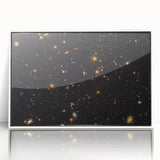 Deep Space Galaxy Cluster Art - Cosmic Starry Night Wall Decor