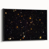 Deep Space Galaxy Cluster Art - Cosmic Starry Night Wall Decor