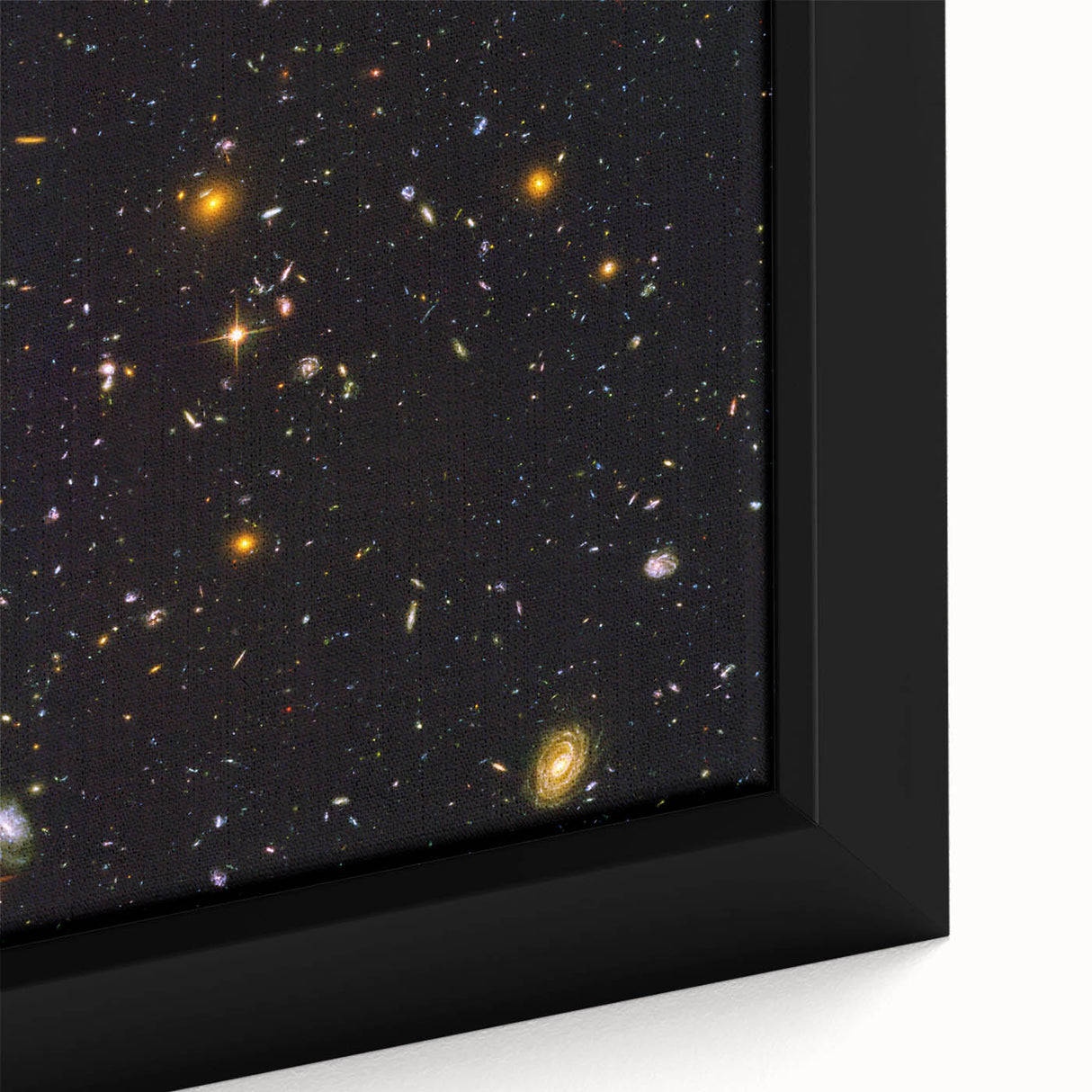 Deep Space Galaxy Cluster Art - Cosmic Starry Night Wall Decor