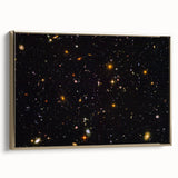 Deep Space Galaxy Cluster Art - Cosmic Starry Night Wall Decor