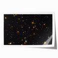 Deep Space Galaxy Cluster Art - Cosmic Starry Night Wall Decor