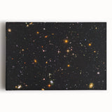 Deep Space Galaxy Cluster Art - Cosmic Starry Night Wall Decor