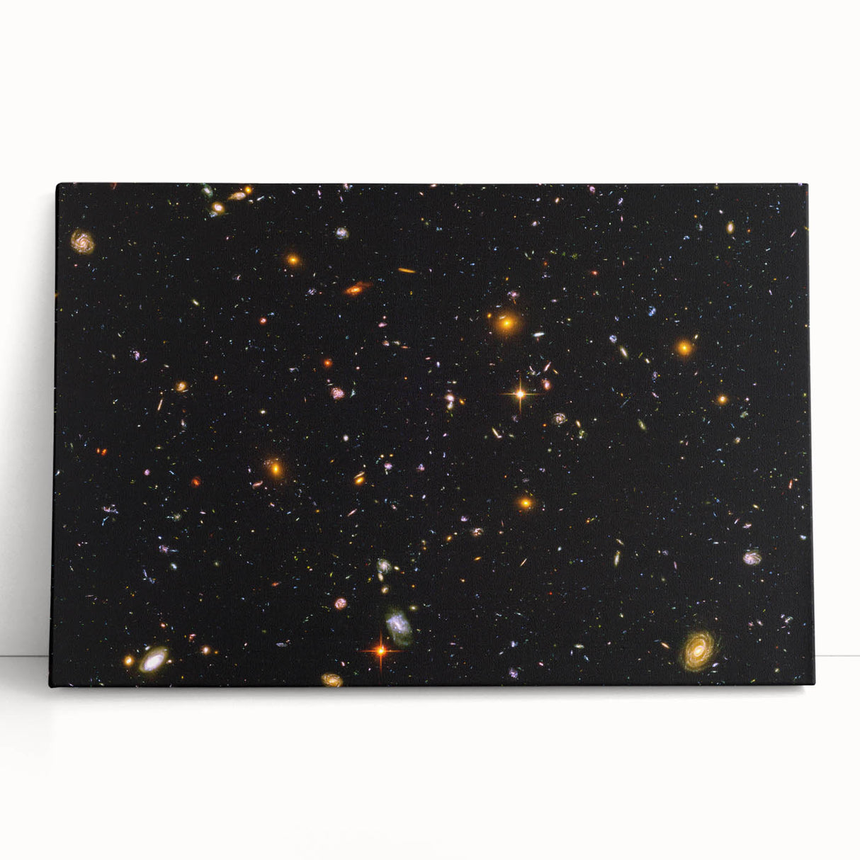 Deep Space Galaxy Cluster Art - Cosmic Starry Night Wall Decor