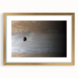 Planet in Swirling Clouds Art - Cosmic Wall Decor for Space Enthusiasts