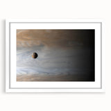 Planet in Swirling Clouds Art - Cosmic Wall Decor for Space Enthusiasts