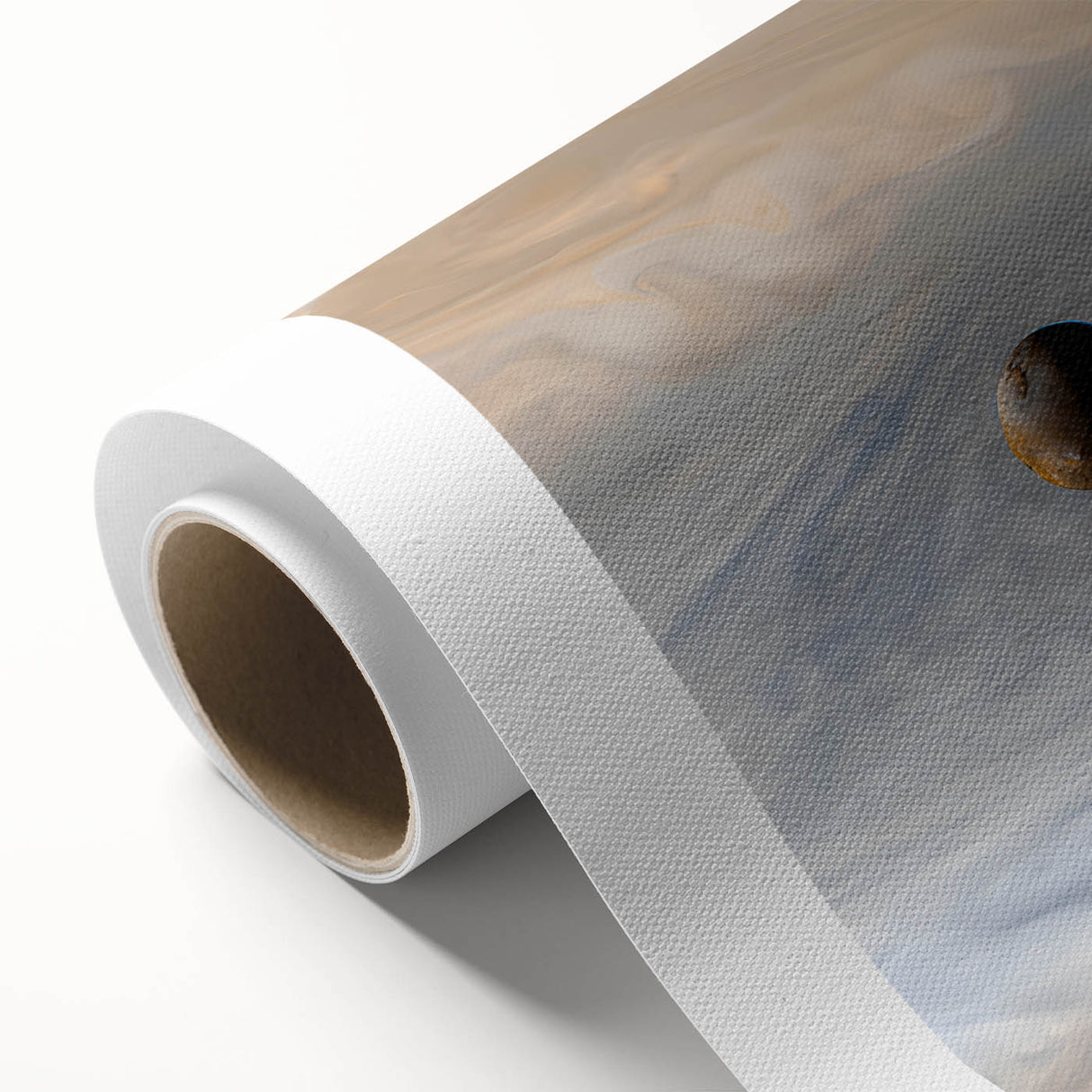 Planet in Swirling Clouds Art - Cosmic Wall Decor for Space Enthusiasts
