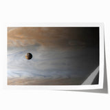 Planet in Swirling Clouds Art - Cosmic Wall Decor for Space Enthusiasts