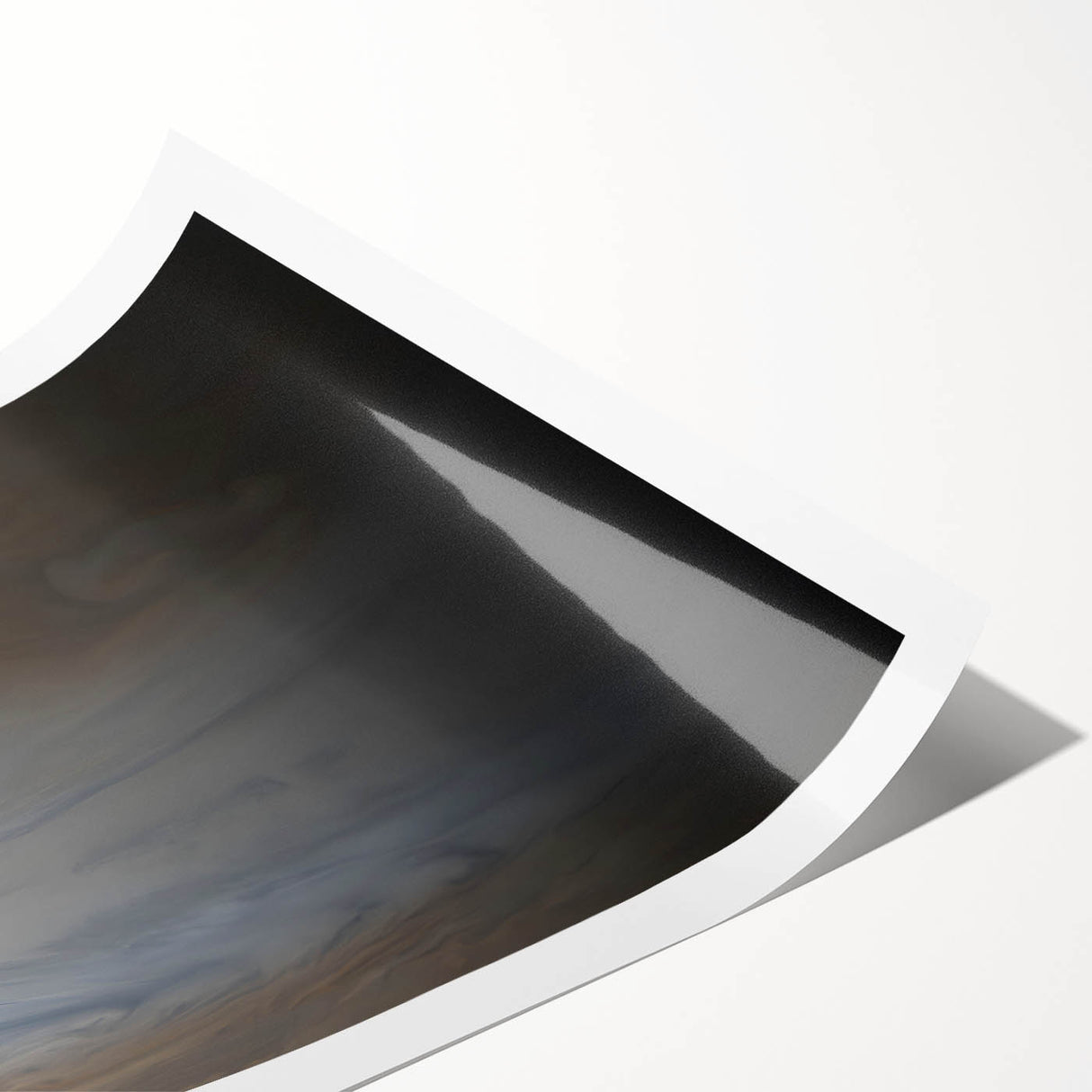 Planet in Swirling Clouds Art - Cosmic Wall Decor for Space Enthusiasts