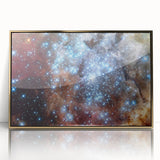 Brilliant Star Cluster Art - Cosmic Starry Night Wall Decor for Homes
