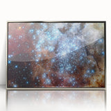 Brilliant Star Cluster Art - Cosmic Starry Night Wall Decor for Homes