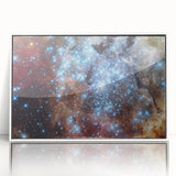 Brilliant Star Cluster Art - Cosmic Starry Night Wall Decor for Homes