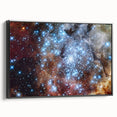 Brilliant Star Cluster Art - Cosmic Starry Night Wall Decor for Homes