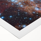 Brilliant Star Cluster Art - Cosmic Starry Night Wall Decor for Homes