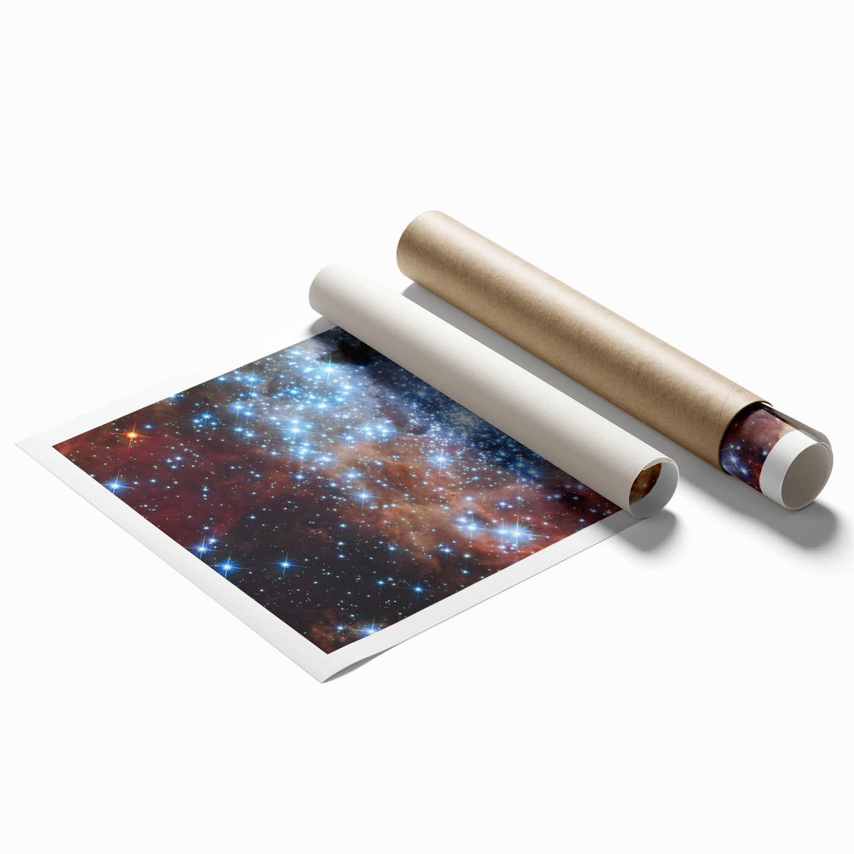 Brilliant Star Cluster Art - Cosmic Starry Night Wall Decor for Homes