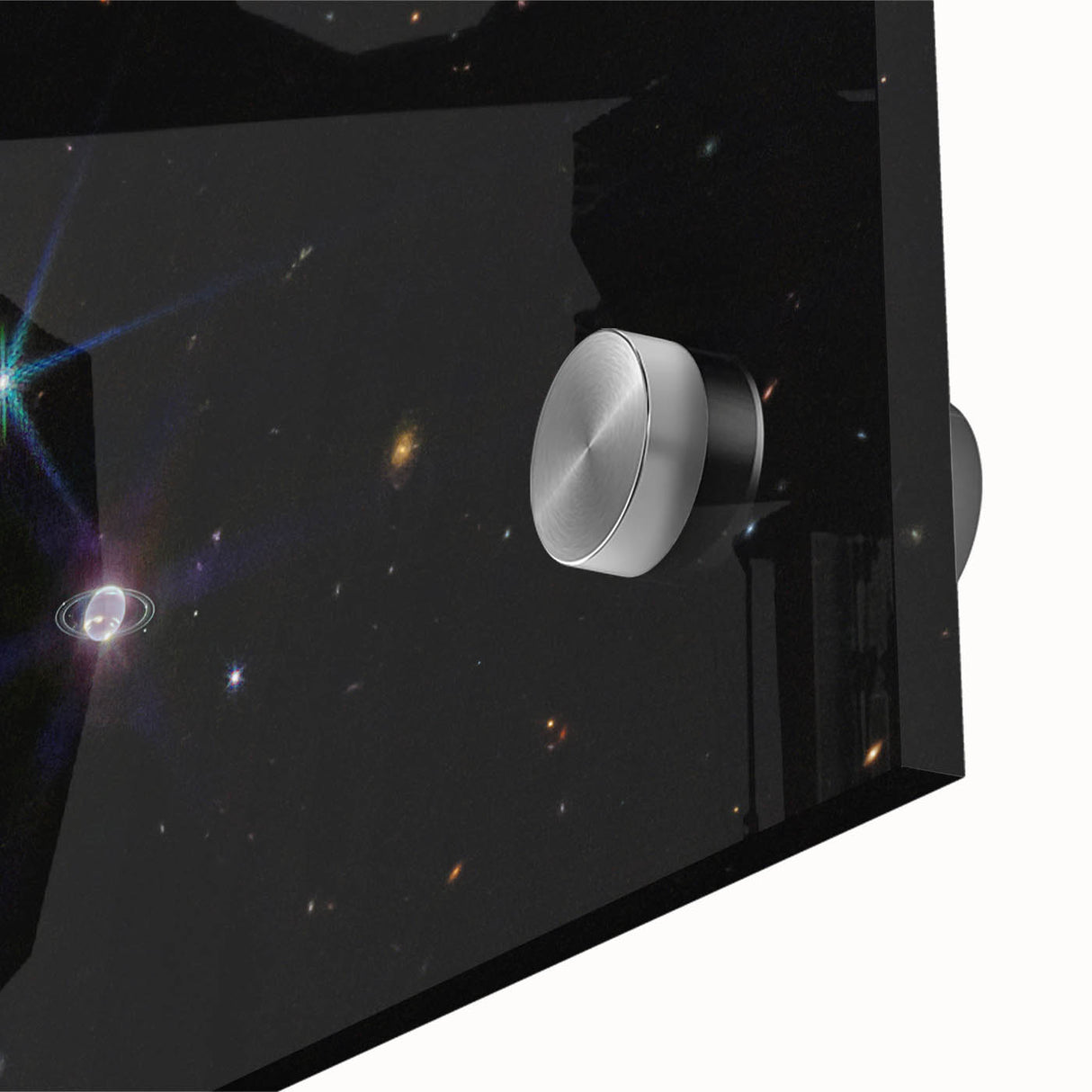Stellar Rings and Starry Cosmos Art - Cosmic Wall Decor for Space Lovers