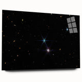 Stellar Rings and Starry Cosmos Art - Cosmic Wall Decor for Space Lovers