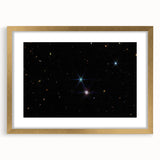 Stellar Rings and Starry Cosmos Art - Cosmic Wall Decor for Space Lovers