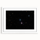 Stellar Rings and Starry Cosmos Art - Cosmic Wall Decor for Space Lovers