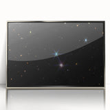 Stellar Rings and Starry Cosmos Art - Cosmic Wall Decor for Space Lovers