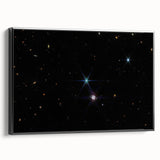 Stellar Rings and Starry Cosmos Art - Cosmic Wall Decor for Space Lovers