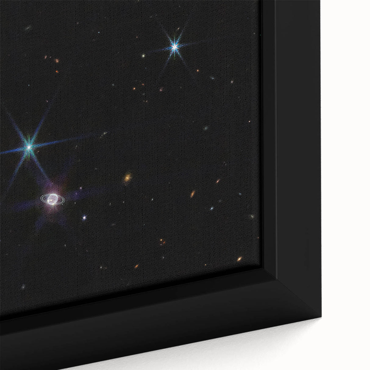 Stellar Rings and Starry Cosmos Art - Cosmic Wall Decor for Space Lovers