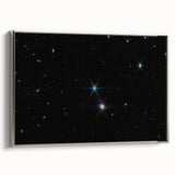 Stellar Rings and Starry Cosmos Art - Cosmic Wall Decor for Space Lovers