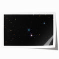 Stellar Rings and Starry Cosmos Art - Cosmic Wall Decor for Space Lovers